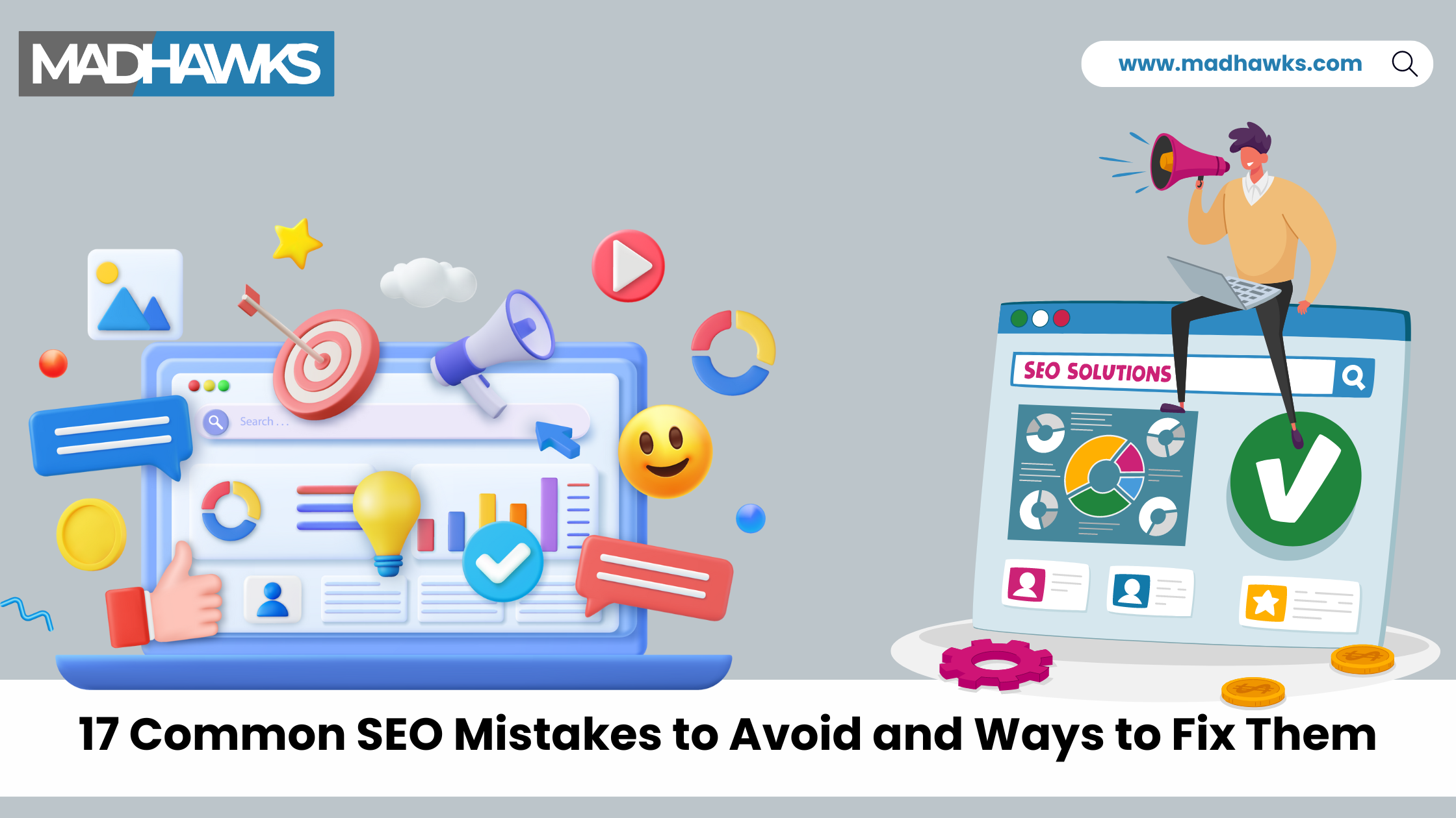 17 Common SEO Mistakes to Avoid and Ways to Fix Them
